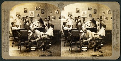 McCarthys Wake (Teil 2), 1899 (Stereograph) von American School